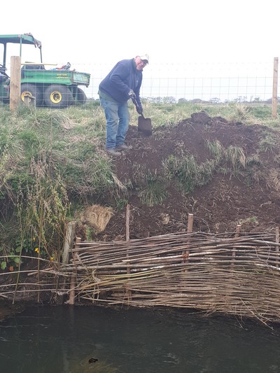 Backfilling Willow Weave at Jaw Park 2